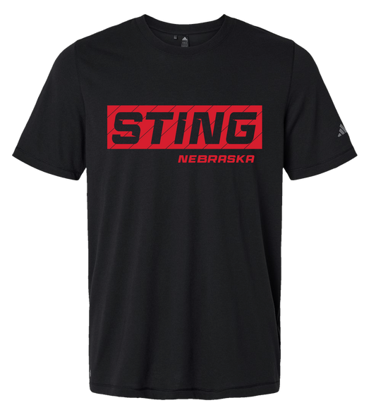 Sting 25 adidas Blend Nebraska Sideline Tee