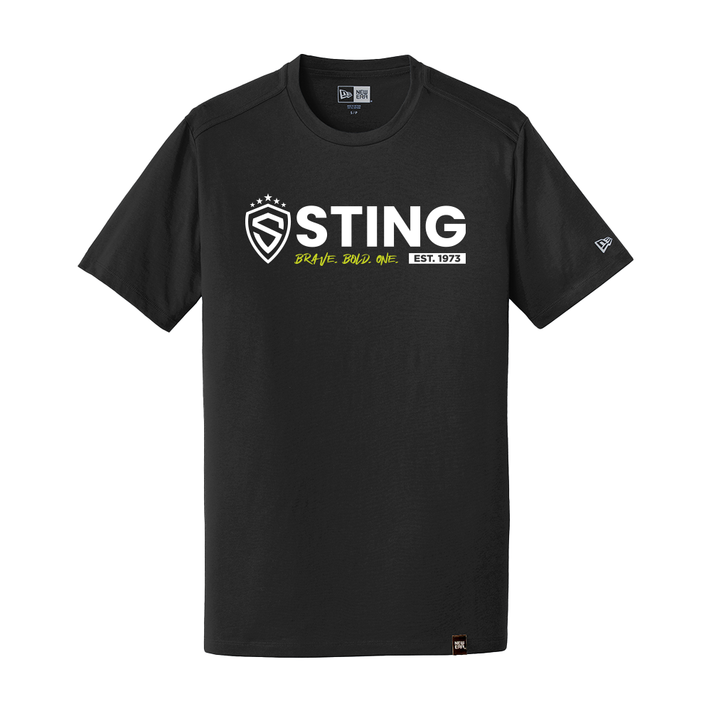 Sting Brave.Bold.One. New Era�� Heritage Blend Crew Tee