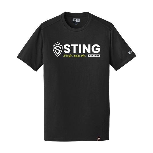 Sting Brave.Bold.One. New Era�� Heritage Blend Crew Tee