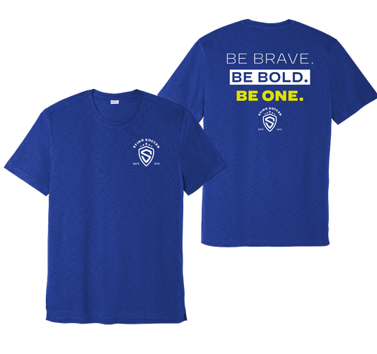 Sting 22 Brave.Bold.One. Sport-Tek Strive Tee