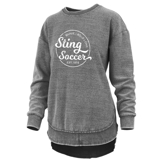 Sting Reversed Out Ponchoville Fleece