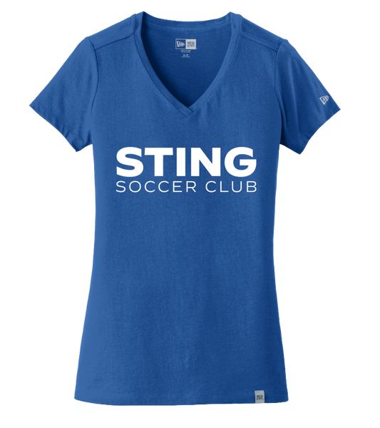 Sting 20 New Era Ladies Heritage Blend V-Neck Tee