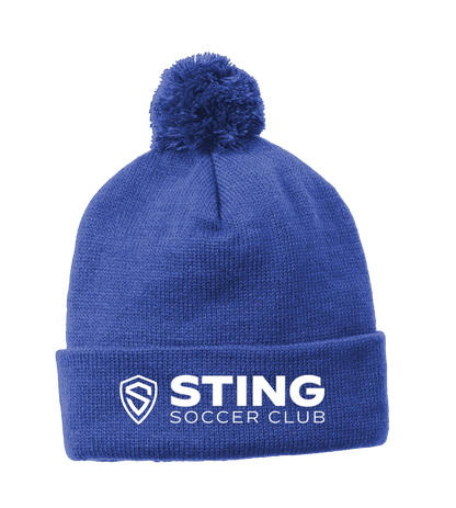 Sting 25 Solid Pom Pom Beanie