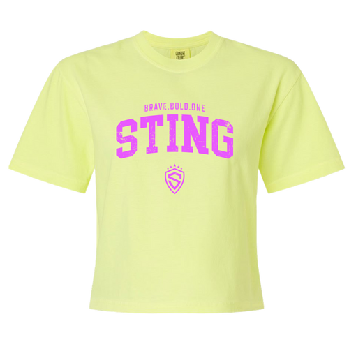 Sting 25 Women's Heavyweight Boxy Tee