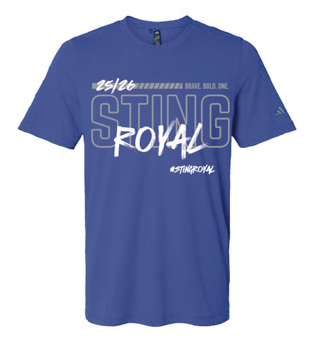 Sting Royal adidas Blend Tee