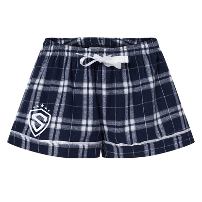 Pantalones cortos de franela Sting Boxercraft Field Day para mujer