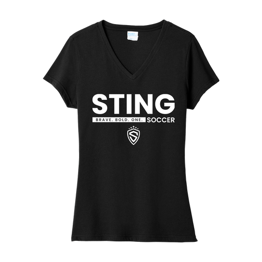 Sting 23 PC Ladies Fan Favorite Blend V-Neck Tee