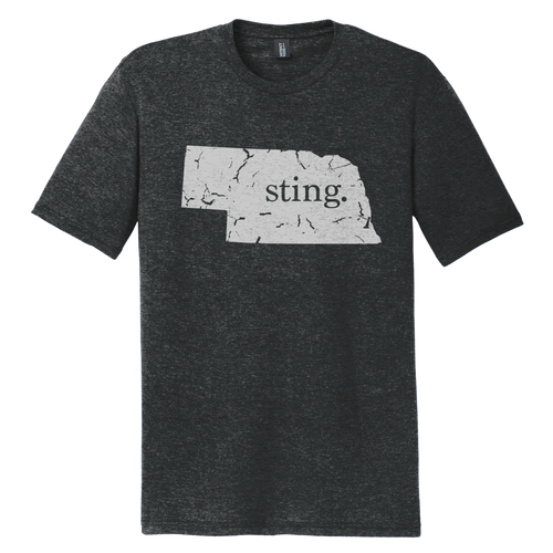 Sting Nebraska Tri-Blend Tee