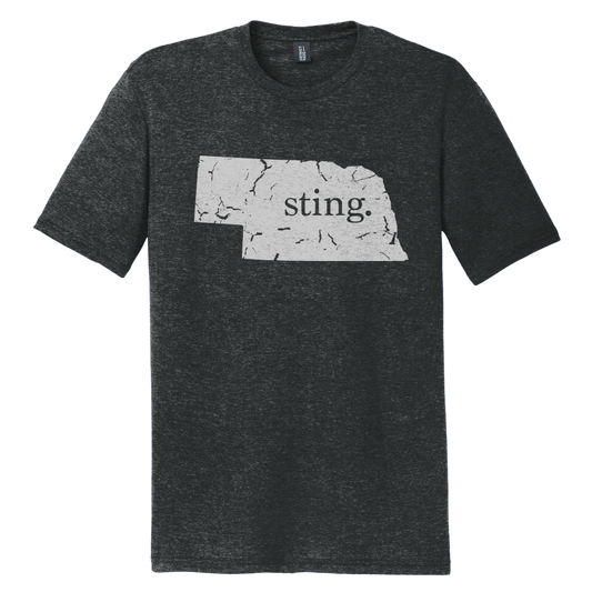 Sting Nebraska Tri-Blend Tee