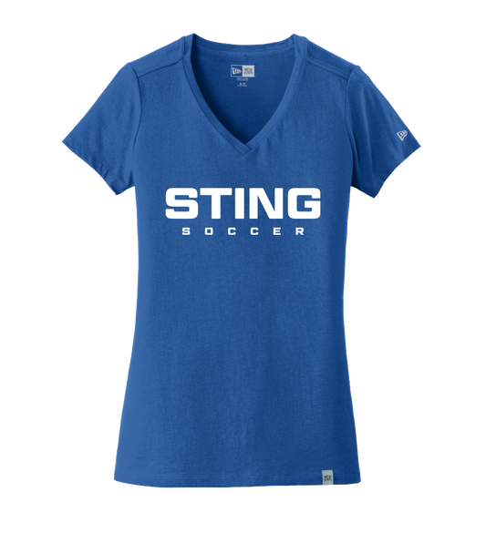 Sting New Era Ladies V-Neck Tee