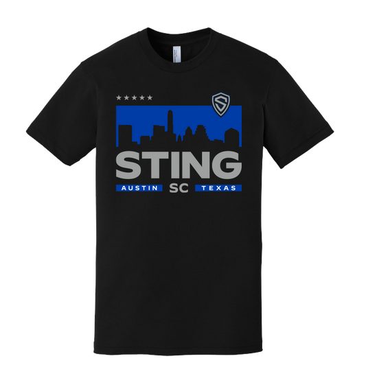 Sting Austin American Apparel �� Poly-Cotton T-Shirt